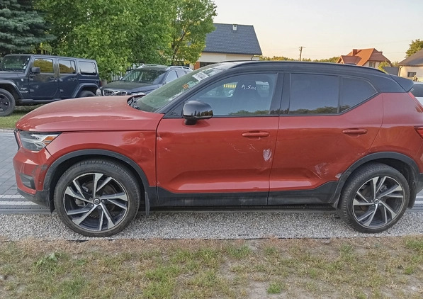 Volvo XC 40 cena 72300 przebieg: 10500, rok produkcji 2021 z Łaziska Górne małe 56